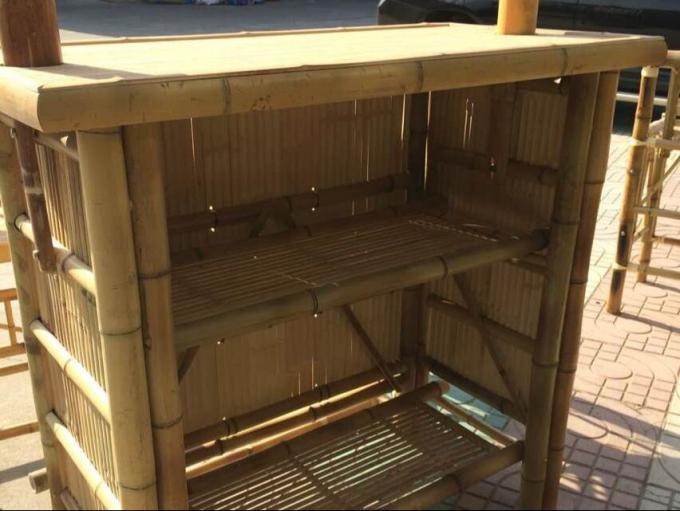 Τίκι Μπαρ Πάρτιο Εξωτερικό Μπαρ, Μπαμπού Σετ, Νήσο Τίκι Μπαρ με Παλάπα Πάνω και χώρο αποθήκευσης για κήπο Πάρτιο Λουάου Πάρτι Μπαζάρ 1