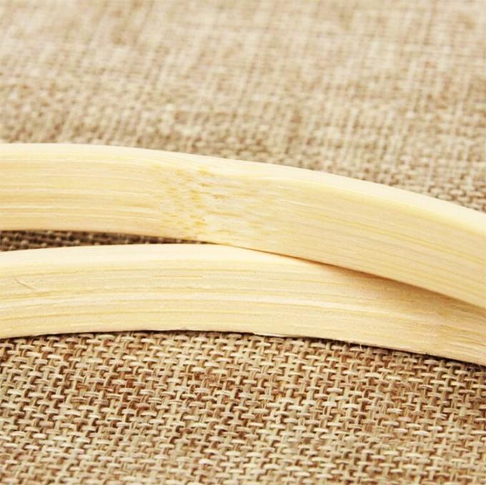 Βιώσιμος Στεφάνι χειροτεχνίας από μπαμπού, επαναχρησιμοποιούμενο πλαίσιο κεντήματος για τέχνη DIY 2