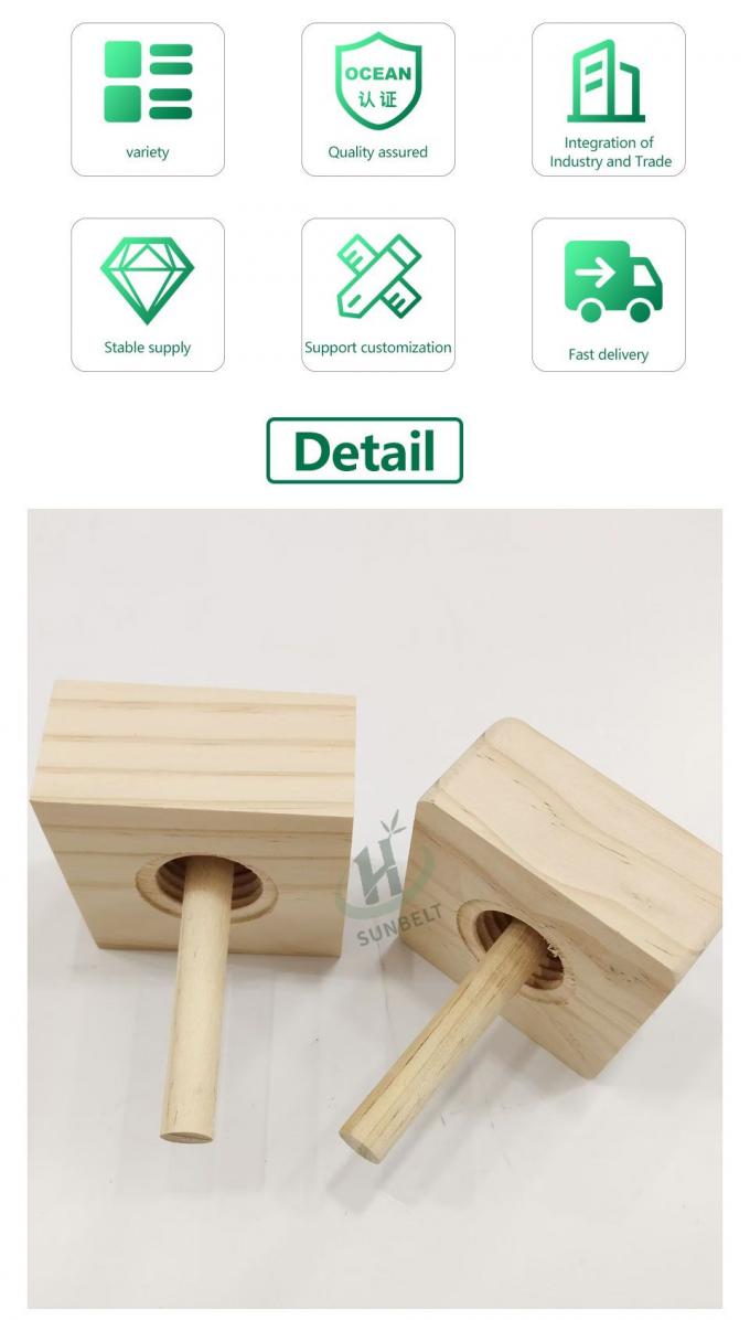 Περιβαλλοντικά φιλικά και αισθητικά φυσικά ξύλινα καπάκια διαχέτη με βέλτιστη διάχυση μυρωδιών 2