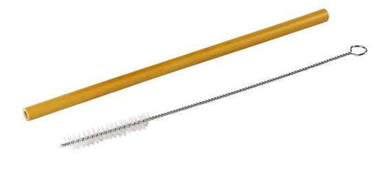 100% μίας χρήσης άχυρα μπαμπού 19cm 22cm για την οργανική χρήση κατανάλωσης παιδιών