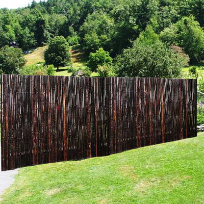 Trellis ρόλων μπαμπού 150x180cm περιφράζοντας μπαλκονιών φράκτης μπαμπού κατωφλιών διακοσμητικός