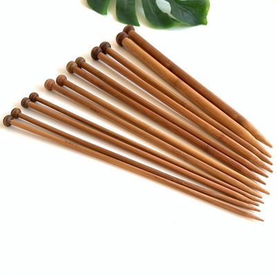 12Pcs καθορισμένο ελαφρύ ενιαίο δειγμένο πλέξιμο βελόνων πλεξίματος μπαμπού κυκλικό για το χειροποίητο πλέξιμο DIY