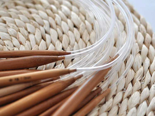 Της Pet ενδυμάτων διαφανής σωλήνας βελόνων μπαμπού κυκλικός πλέκοντας