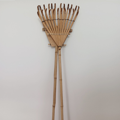 12 δόντια 140cm ελαφριά τσουγκράνα χορτοταπήτων κήπων τσουγκρανών Gress τσουγκρανών μπαμπού
