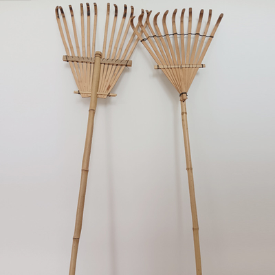 11 δόντι 145cm χειροποίητος Rustless βωλοκόπος τσουγκρανών κήπων τσουγκρανών μπαμπού