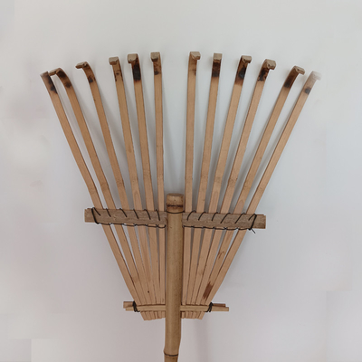 9 δόντι 120cm μπαμπού τσουγκρανών χειροποίητος βωλοκόπος τσουγκρανών κήπων Eco φιλικός