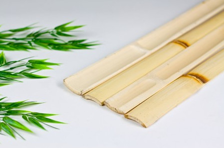 Slats μπαμπού μπαμπού Moso διασπασμένο διακοσμητικό υλικό τεχνών τεχνών