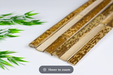 Φυσικά διακοσμητικά τεχνών Slats μπαμπού τεχνών υλικά για τα έπιπλα πλαισίων