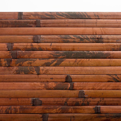 Slats μπαμπού Wallcovering φυσικό μπαμπού που ξυλεπενδύει για το εγχώριο εστιατόριο