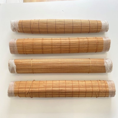 Προσαρμοσμένο ξύλινο τυφλό Sunscreen 180*180cm κυλίνδρων μπαμπού σκιών για το σπίτι