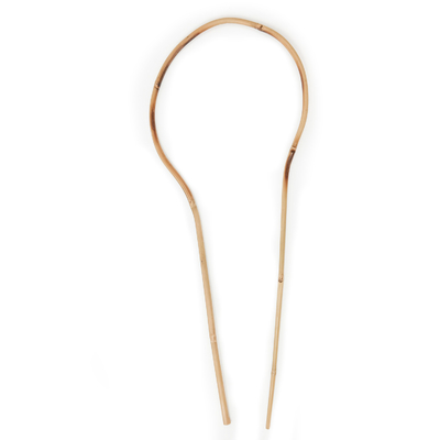 100% πάσσαλοι 6m μπαμπού πρώτης ύλης Trellis Handcrafted στεφανών μορφής του U λουλούδι υποστήριξης