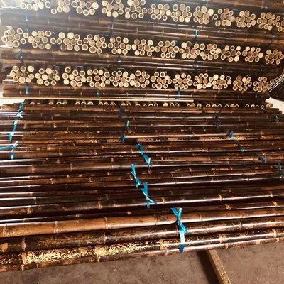 το ακατέργαστο μπαμπού Πολωνοί 4cm 20cm Tonkin ανθράκωσε το μαύρο πράσινο κόκκινο που προσαρμόστηκε
