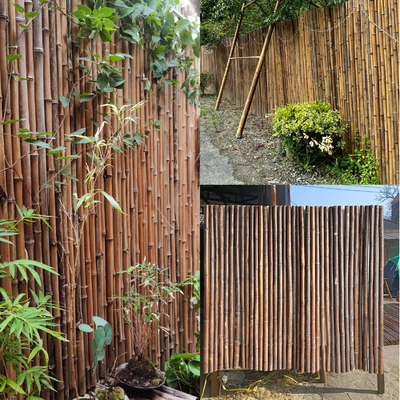 Trellis μπαμπού Eco φιλικά φυσικά περιφράζοντας κτήρια κήπων αγροτικών διακοσμήσεων κατωφλιών
