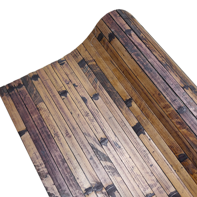 Slats μπαμπού Wallcovering φυσικό μπαμπού που ξυλεπενδύει για το εγχώριο εστιατόριο