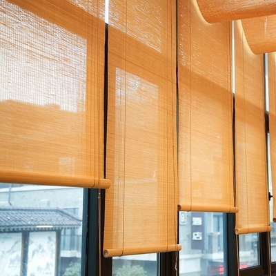 1.8m Βαμβούλο Roller Blinds Οικιακή διακόσμηση παράθυρο Βαμβούλο Roll Up Ρωμαϊκό τζάμπα