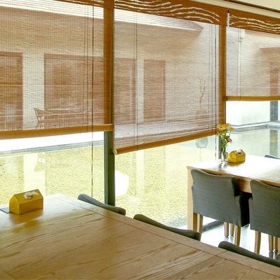 1.8m Βαμβούλο Roller Blinds Οικιακή διακόσμηση παράθυρο Βαμβούλο Roll Up Ρωμαϊκό τζάμπα