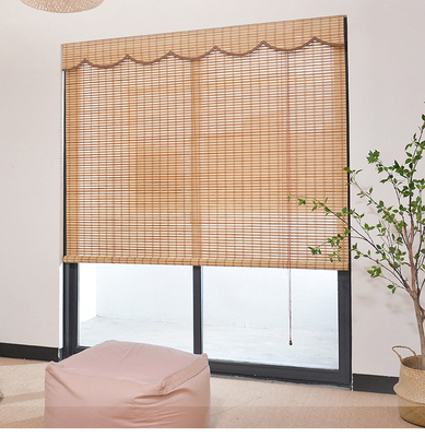 Slat μπαμπού 1.5m 2m αδιάβροχος ρόλος επάνω υφαμένους ρωμαϊκούς τυφλούς μπαμπού ήλιων τυφλών στους απόδειξη