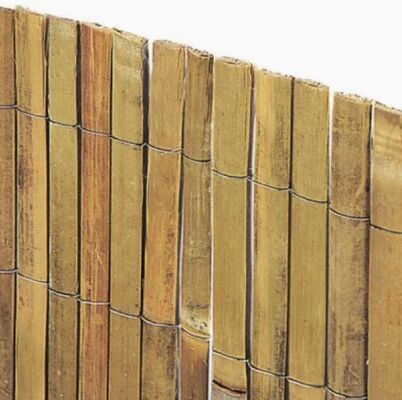 Ανθεκτικός διαχωρισμός φράχτης μπαμπού Slat Privacy Screen Roll για εξωτερικό τοπίο και διακόσμηση αυλής