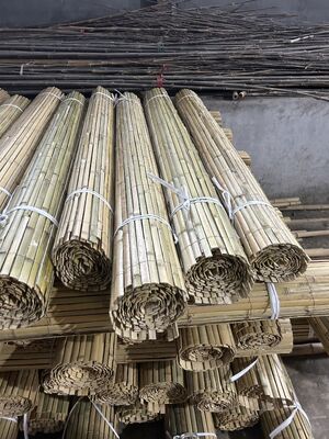 Ανθεκτικός διαχωρισμός φράχτης μπαμπού Slat Privacy Screen Roll για εξωτερικό τοπίο και διακόσμηση αυλής
