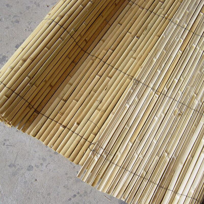Ανθεκτικός διαχωρισμός φράχτης μπαμπού Slat Privacy Screen Roll για εξωτερικό τοπίο και διακόσμηση αυλής