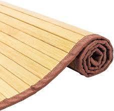 Μπαμπού πατάκι: Φιλικό προς το περιβάλλον Roll-Up Bamboo Mat για ψύξη και διακόσμηση σπιτιού